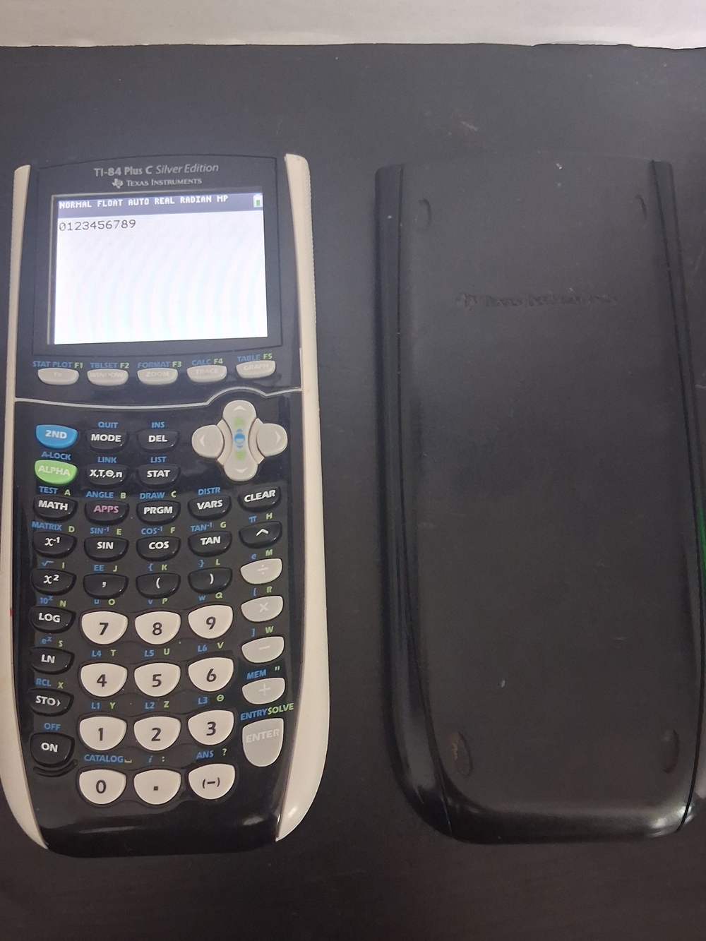 Texas Instruments TI-84 Plus C Silver Edition Graphing Calculator w/ Slide Cover
